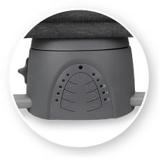 Електричні гойдалки MoMi BESS light gray